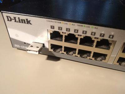 USB port from adapter after step 4