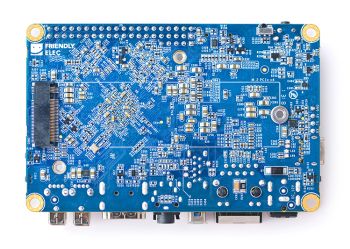 Bottom view of NanoPC T4 Bottom view of NanoPC T4