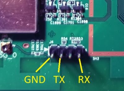 Rostelecom RT-SF-1 UART connection
