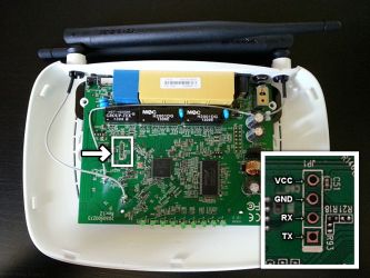 serial console connection on TL-WR841N(D) v8.4